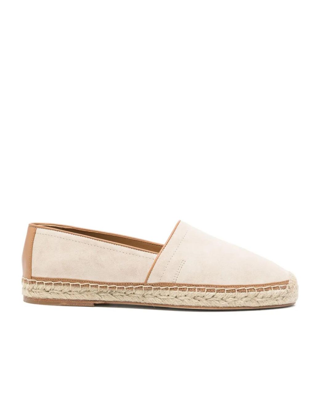 Brunello Cucinelli Natural Round-Toe Casual Shoes for men