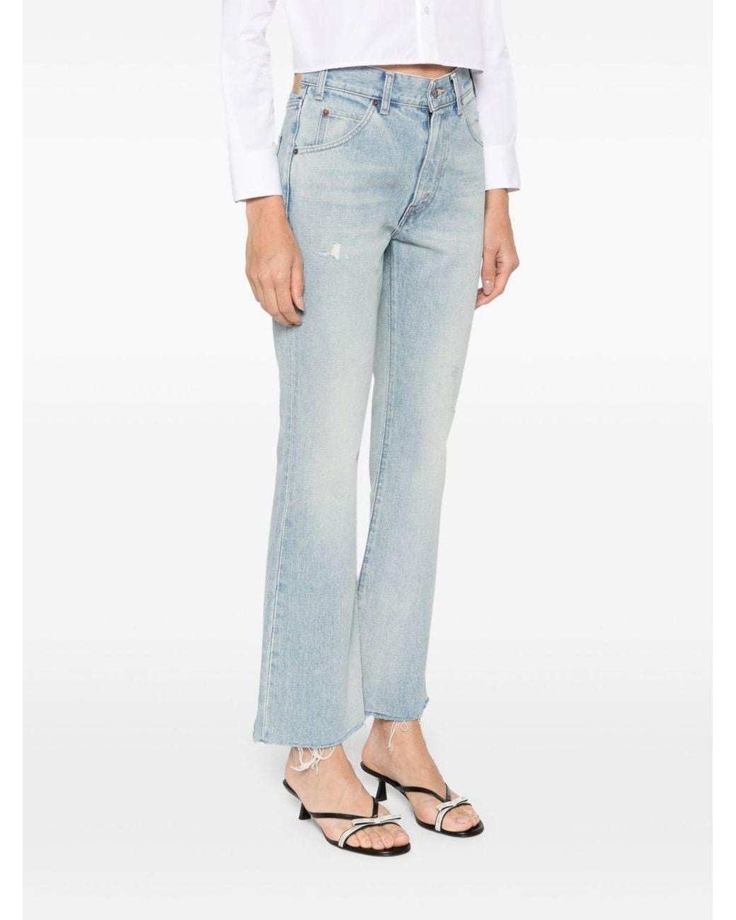 Céline Blue Dylan Flared Jeans