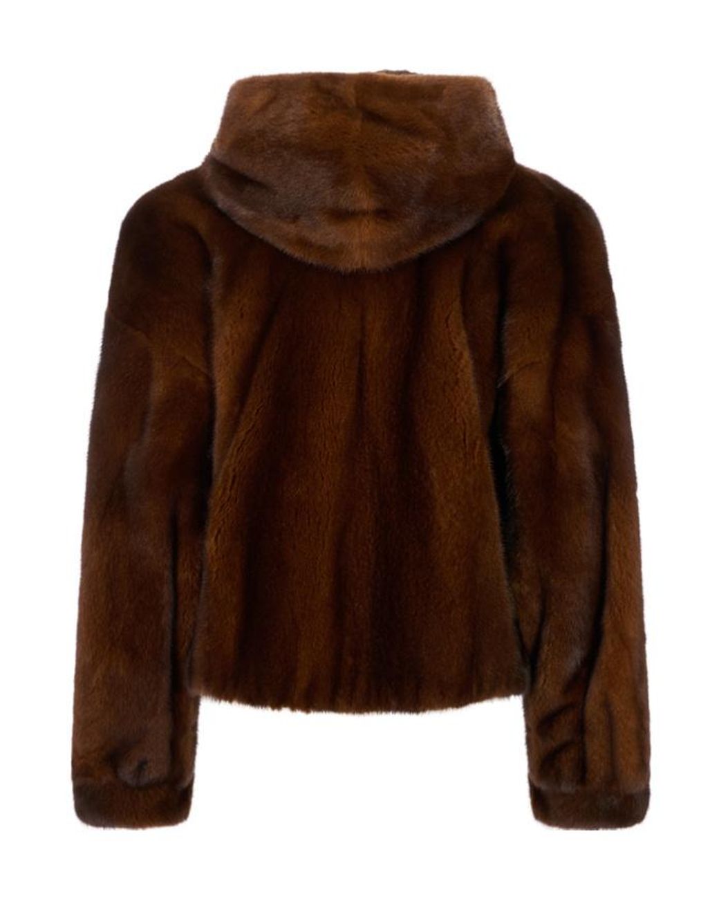 Blancha Brown Reversible Fur