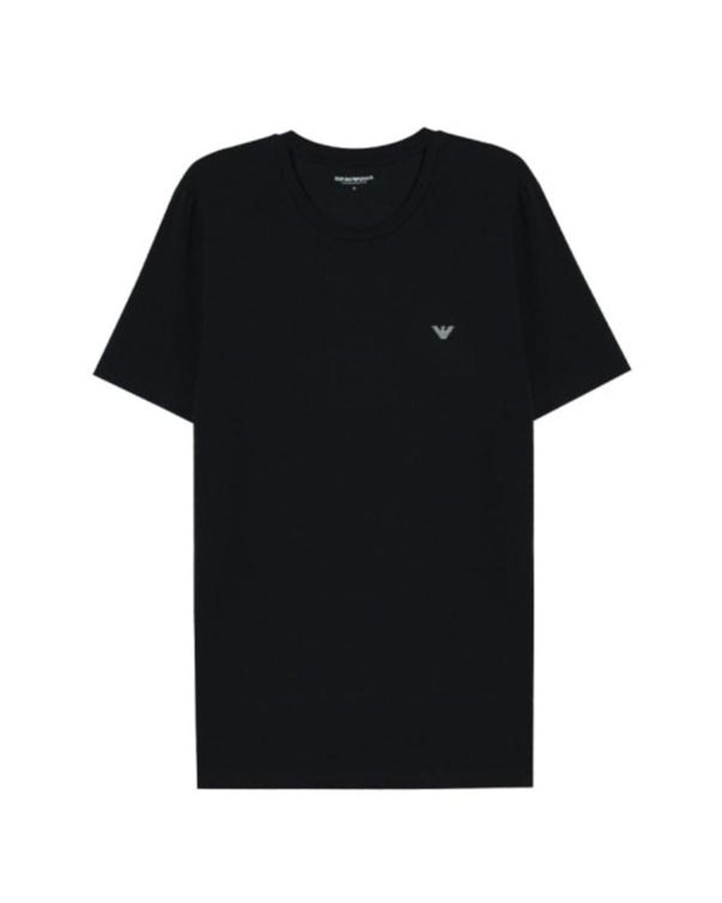 Emporio Armani Gray Two-Piece Crew-Neck T-Shirt Set for men