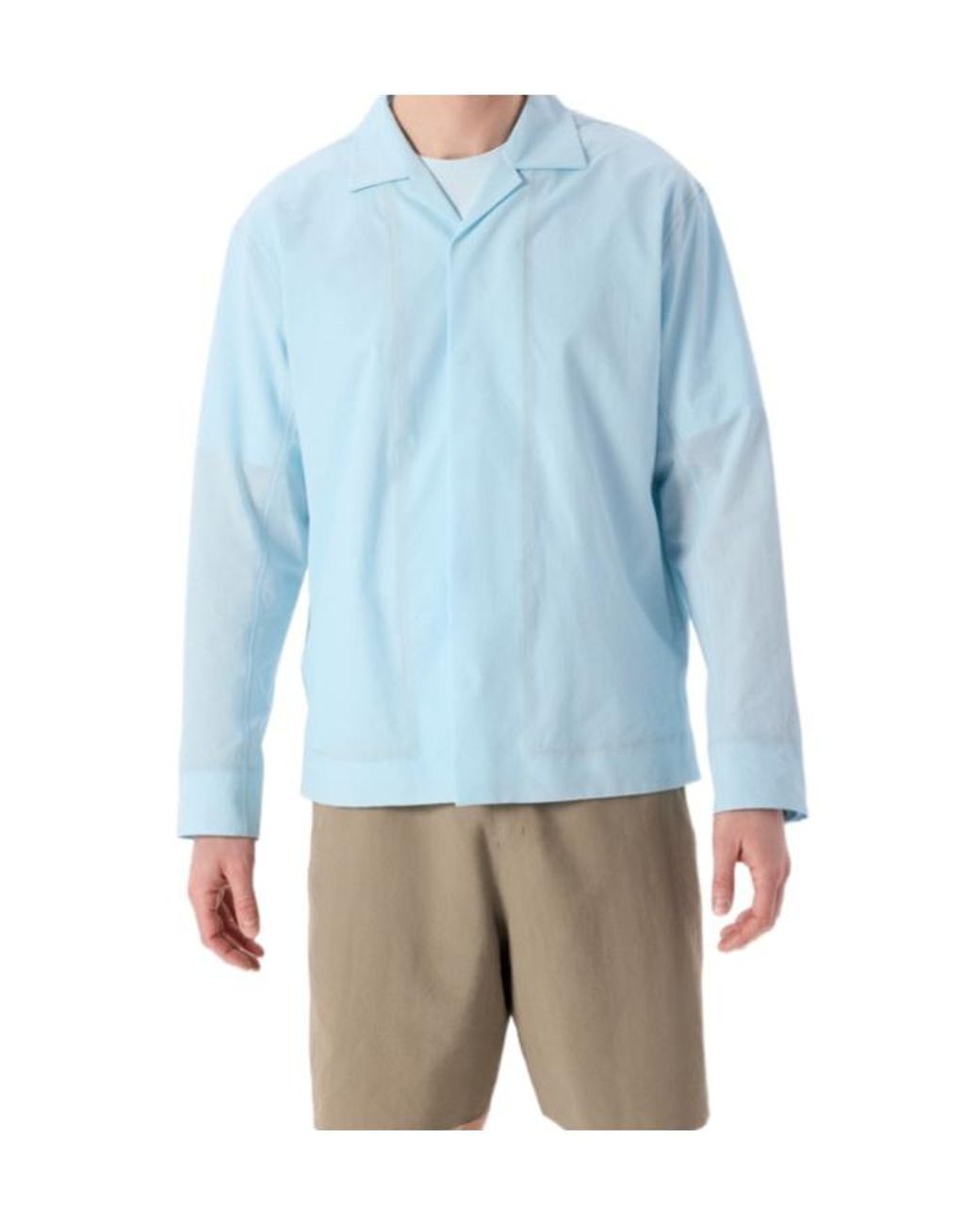 Veilance Blue Cusec Shirt Ls for men