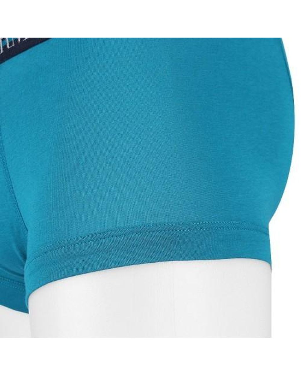 Emporio Armani Blue Logo Boxer Briefs 3-Pack for men
