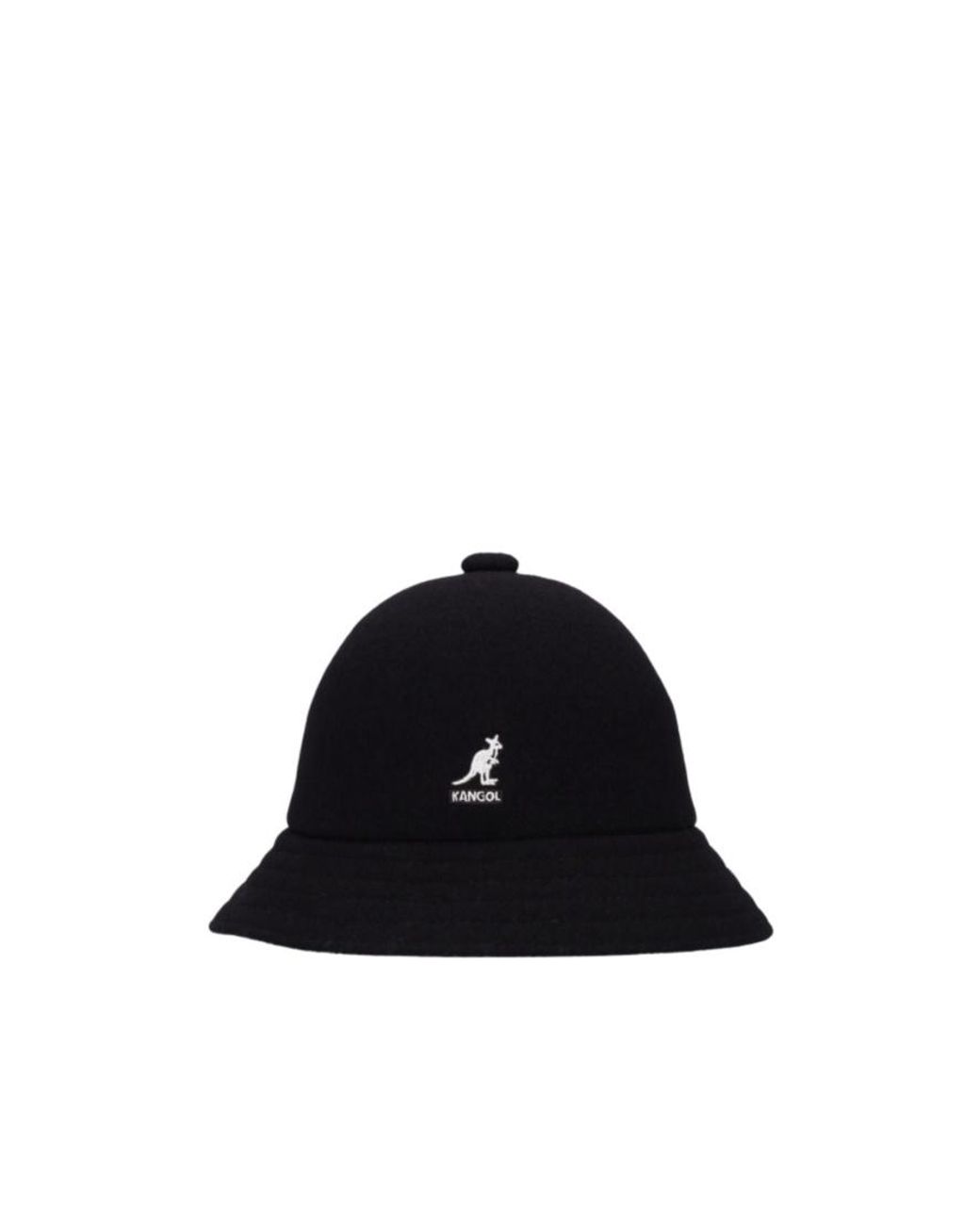 Kangol Black Crown Bucket Hat for men