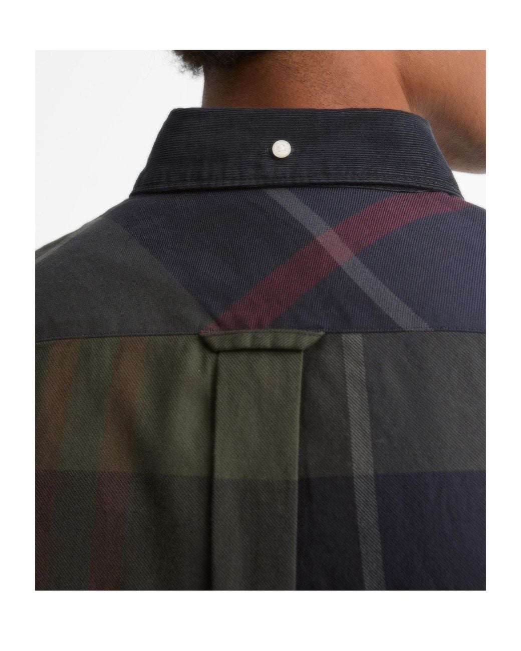 Barbour Blue Tartan Check Long Sleeve Shirt for men