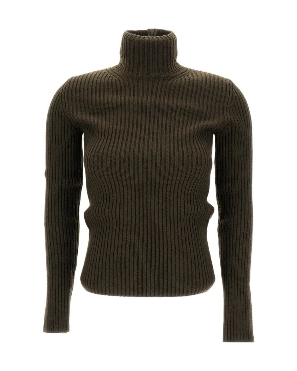 Max Mara Green 'Aral1234' Pullover Sweater