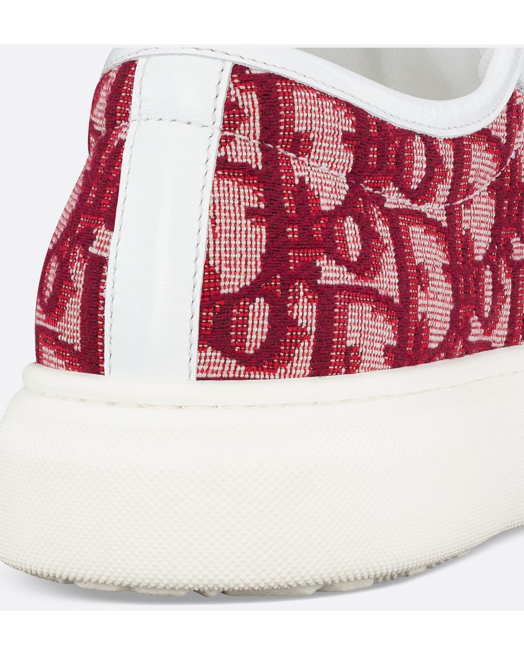 Dior ホワイト/レッド スニーカー 15cm Dior Kids' Low-Top Sneaker in Red | Lyst