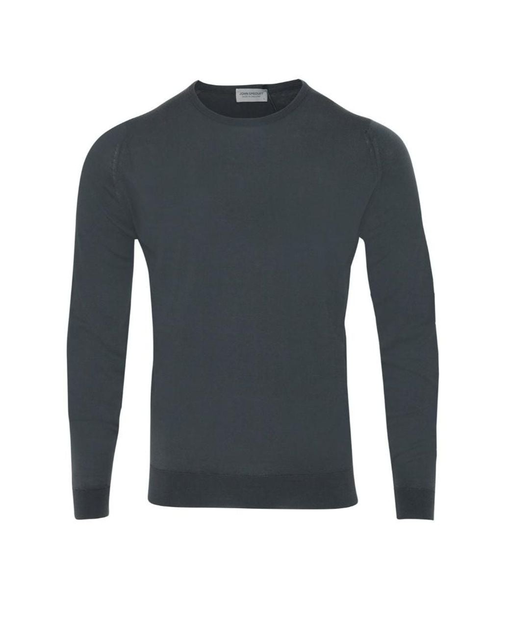 John Smedley Blue Lundy Crew Neck Knitwear for men