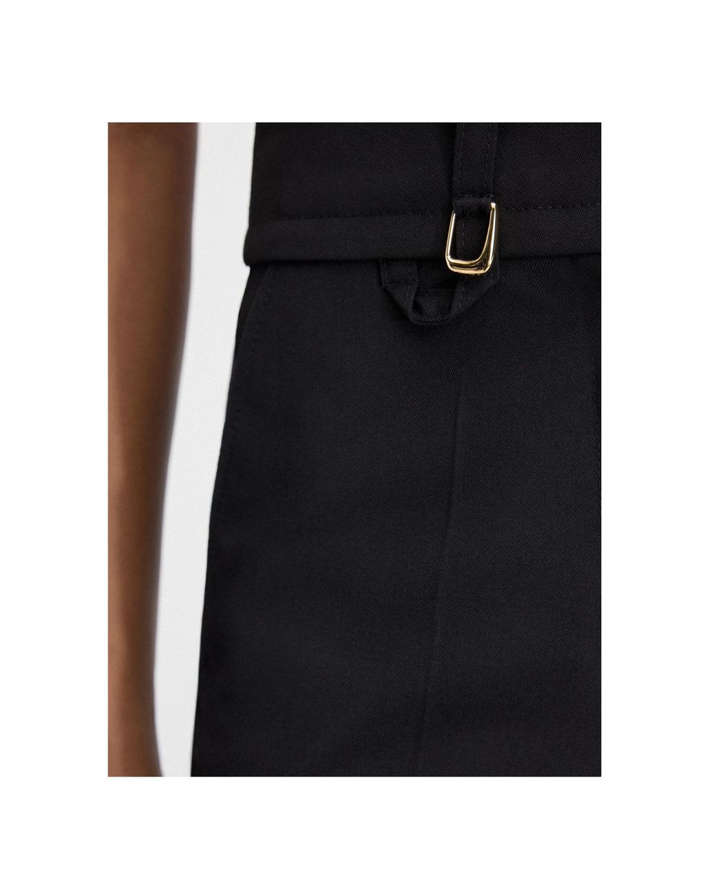 Jacquemus Black Le Pantalon Tibau Tailored Trousers