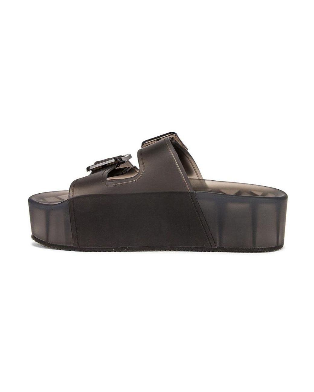Balenciaga Black Mallorca Platform Sandals