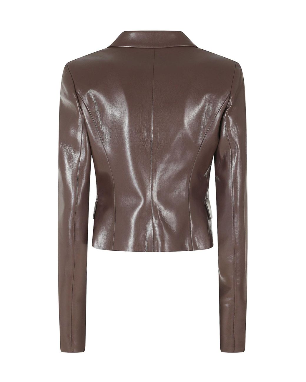 ANDAMANE Brown Zefira Fitted Blazer