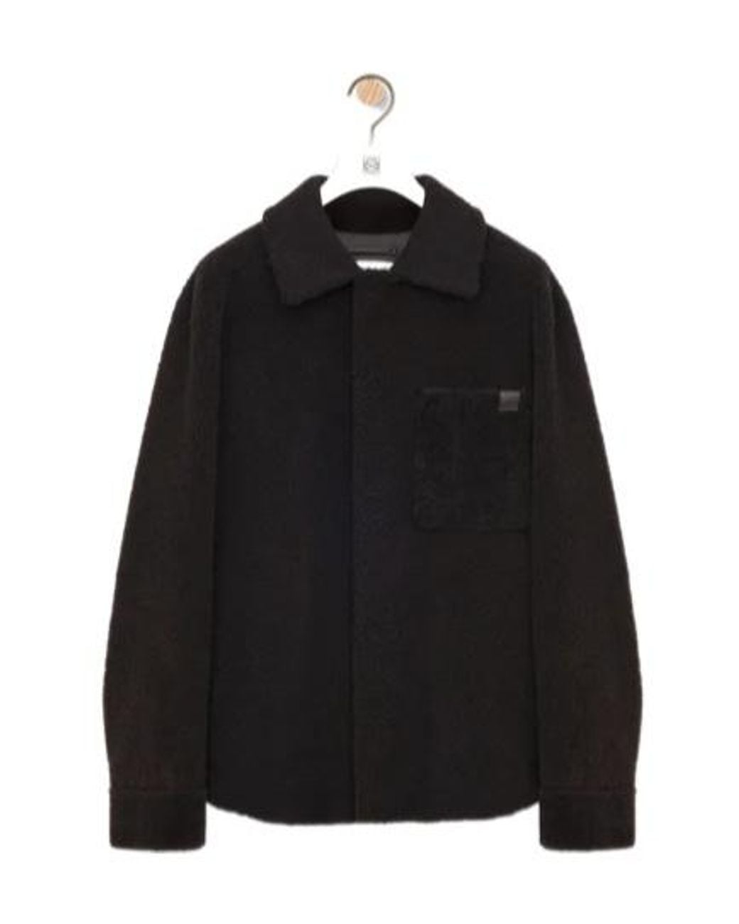 Loewe Black Anagram Embossed Overshirt