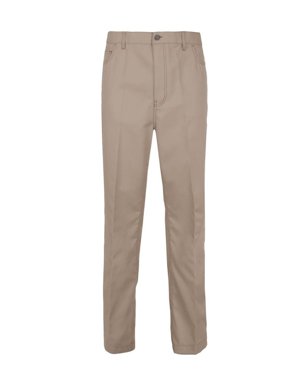 Valentino Gray Logo Casual Pants for men