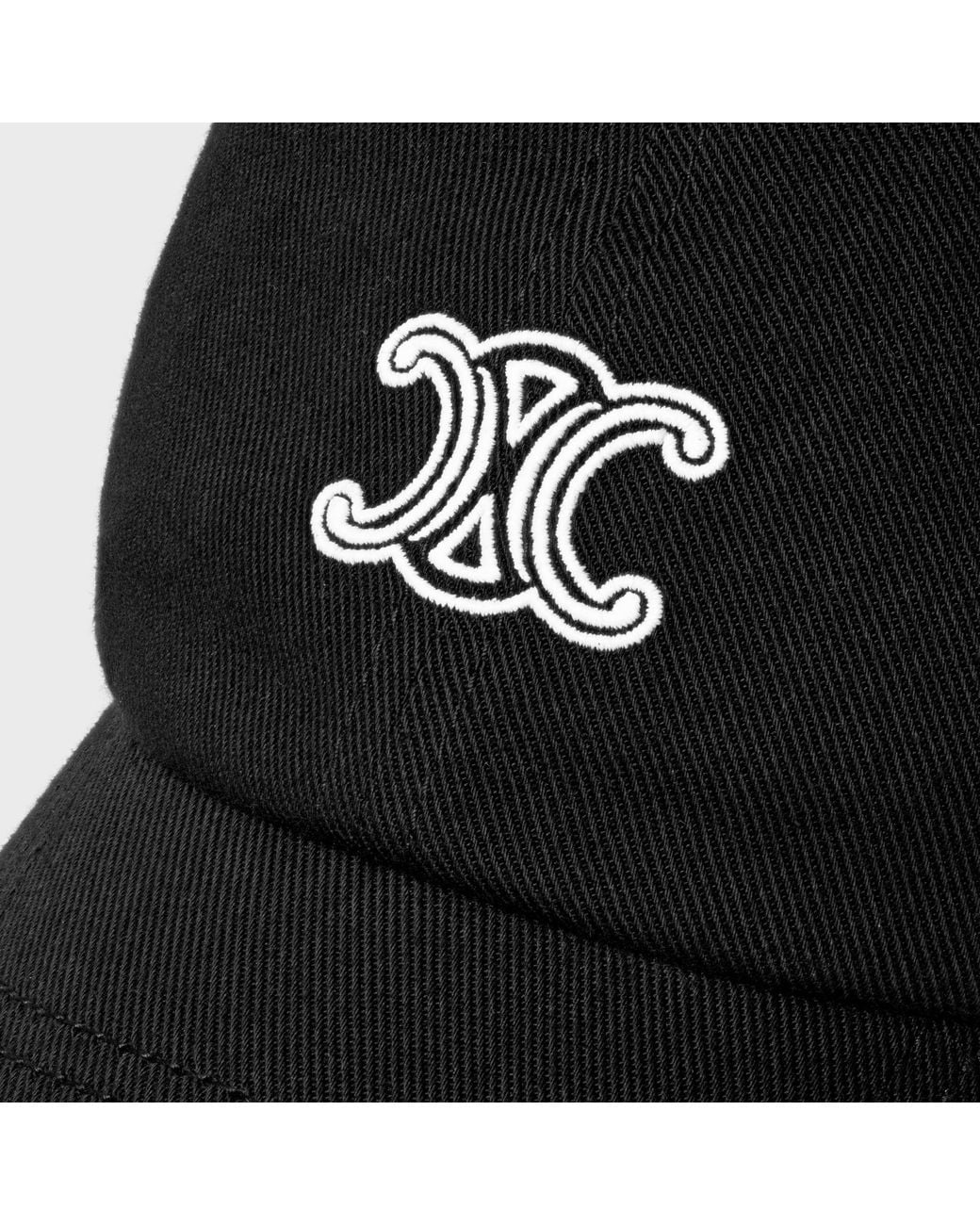 Céline Black Triomphe Richelieu Cap