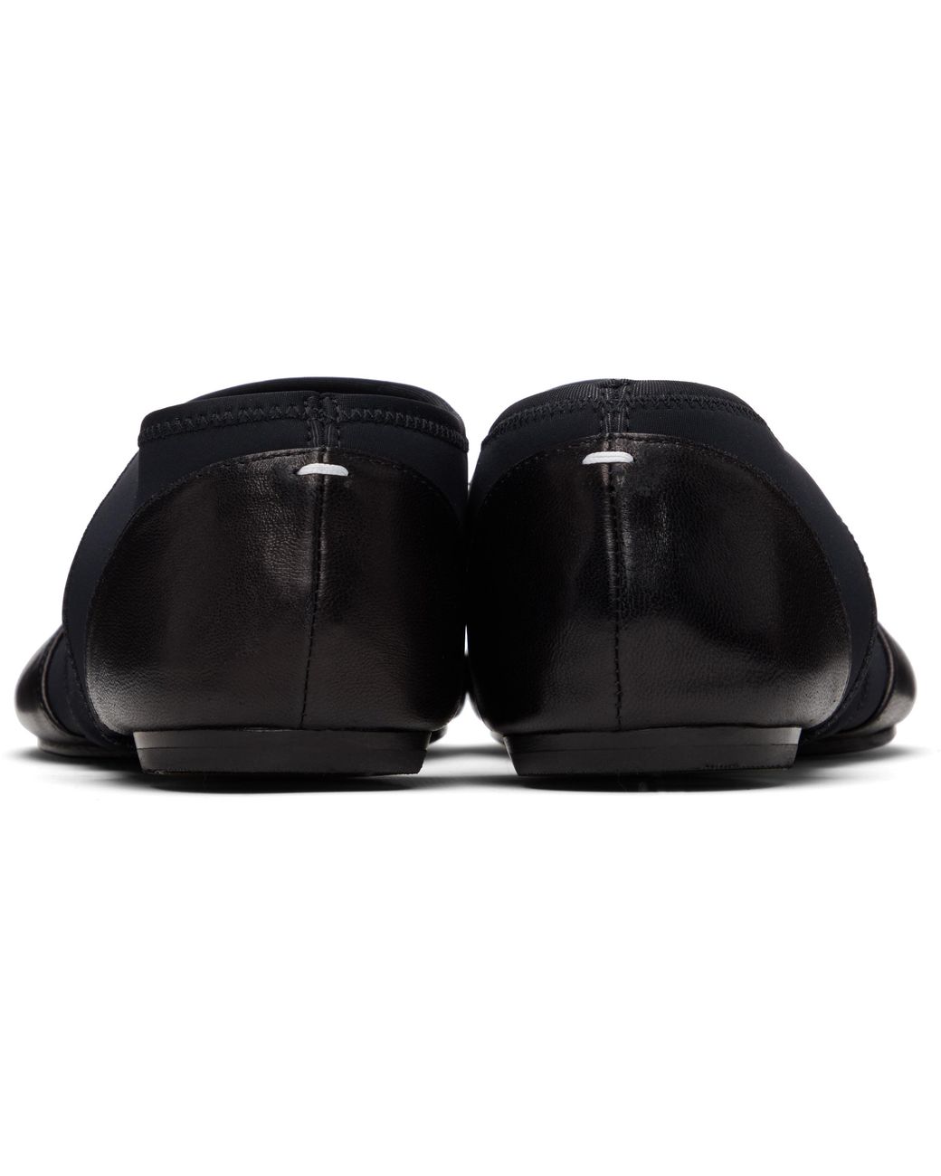 Maison Margiela Black Tabi Jazz Slippers