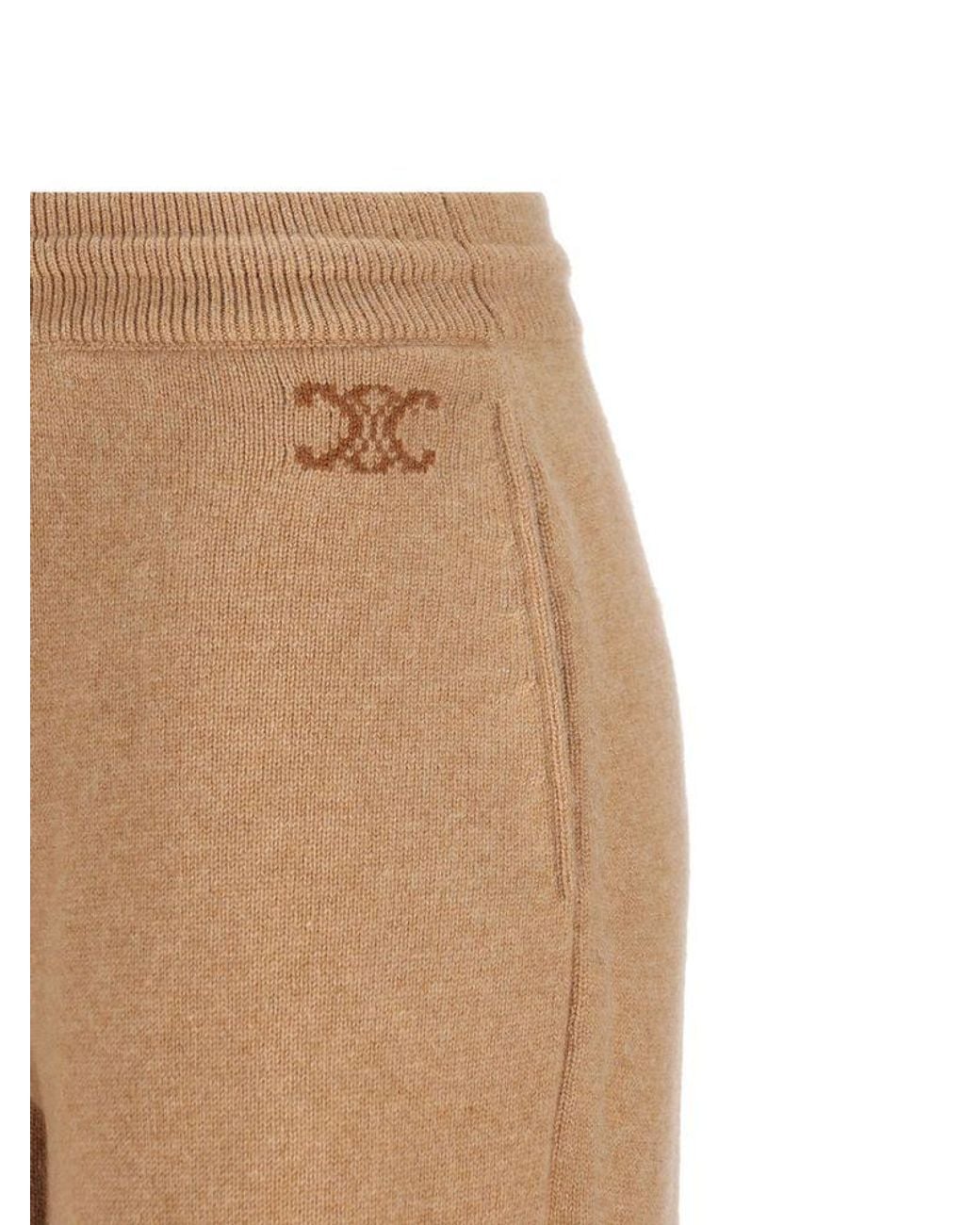 Céline Natural Drawstring Sweatpants