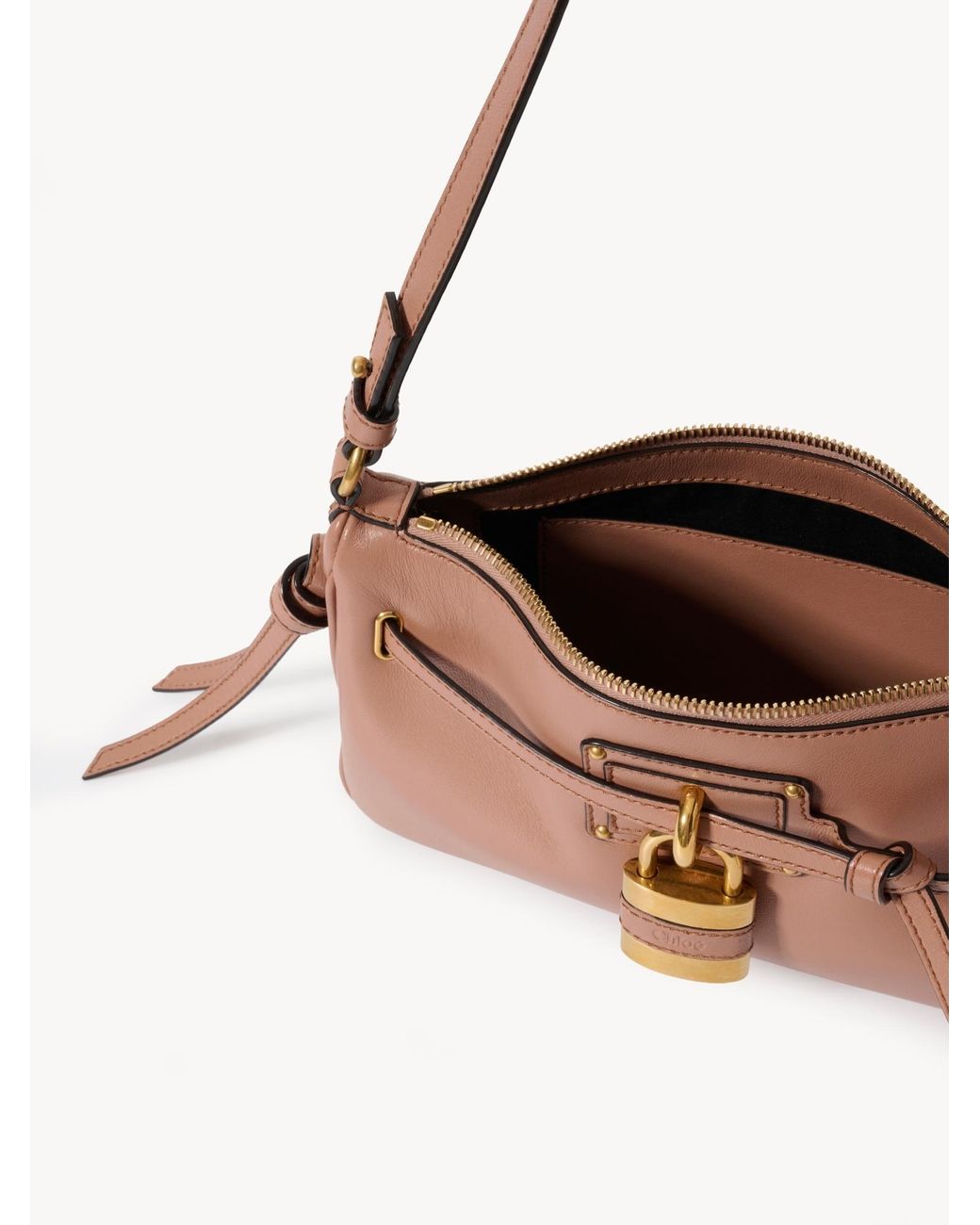Chloé Brown Mini Paddington Sling Pouch With Strap