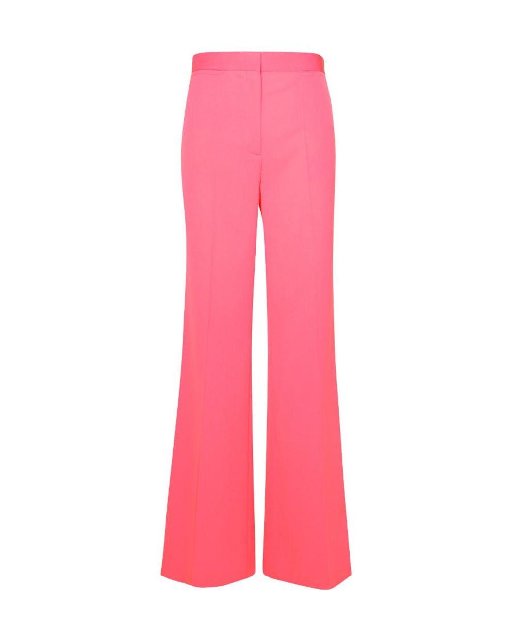 Stella McCartney Pink High Waist Flared Trousers