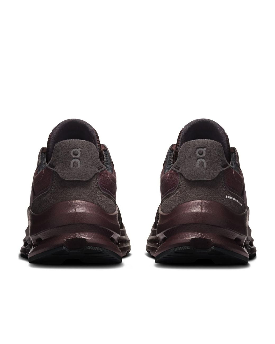 On Shoes Brown Lace-Up Sneakers