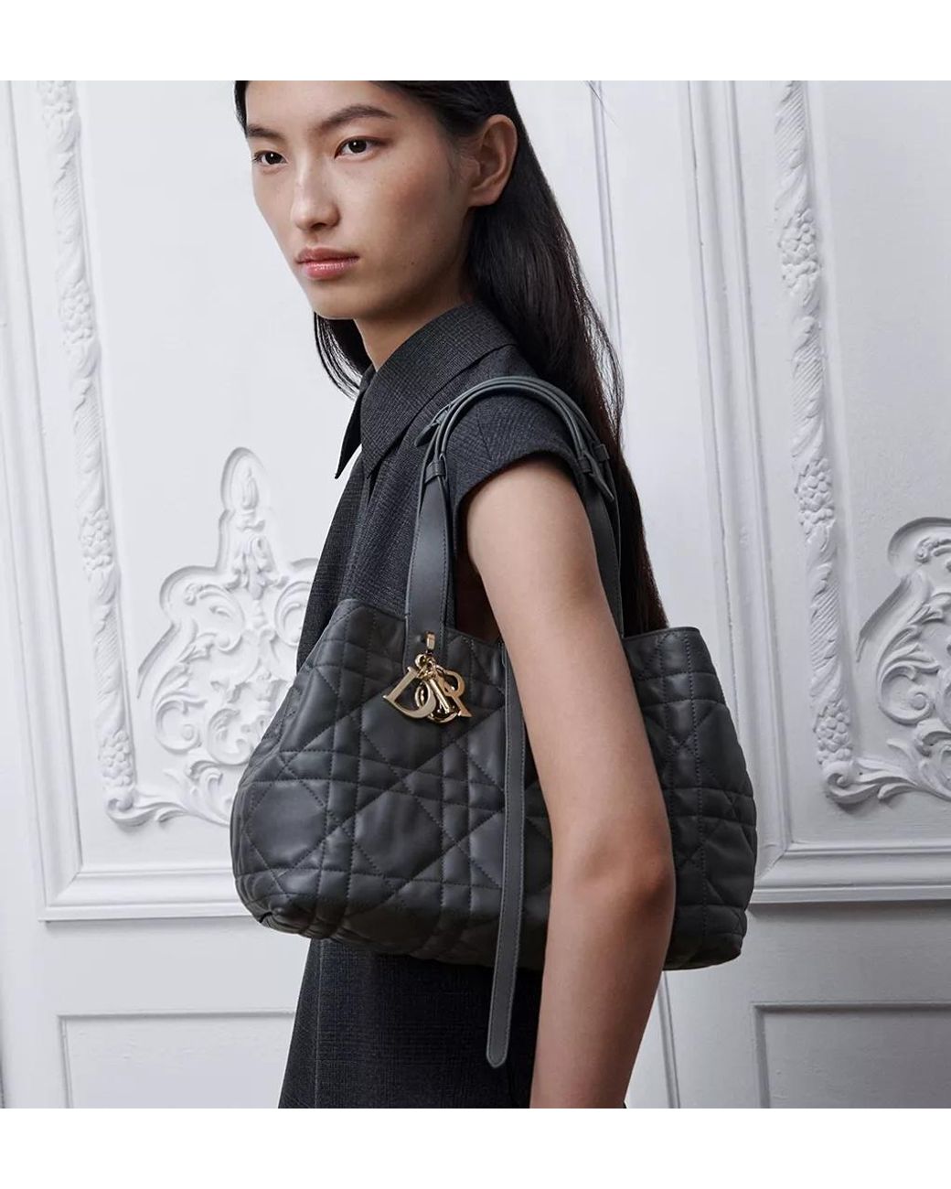 Dior Black Medium Toujours Bag