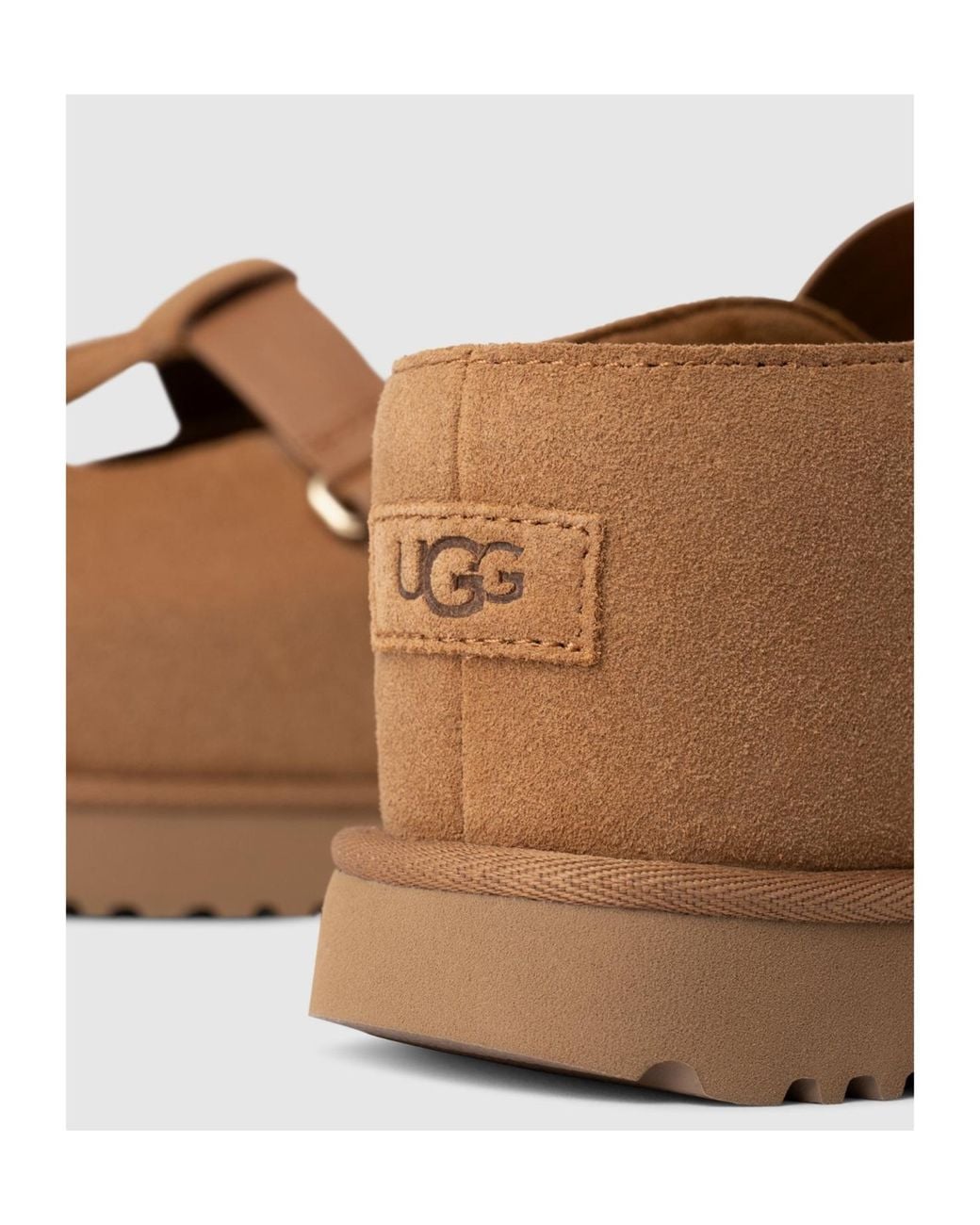 Ugg Brown Goldenstar Hi Platform Clogs