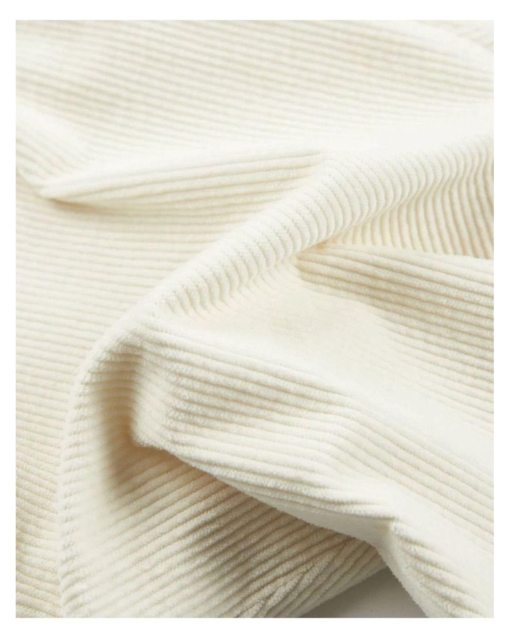Incotex White Slim-Fit Corduroy Pants for men