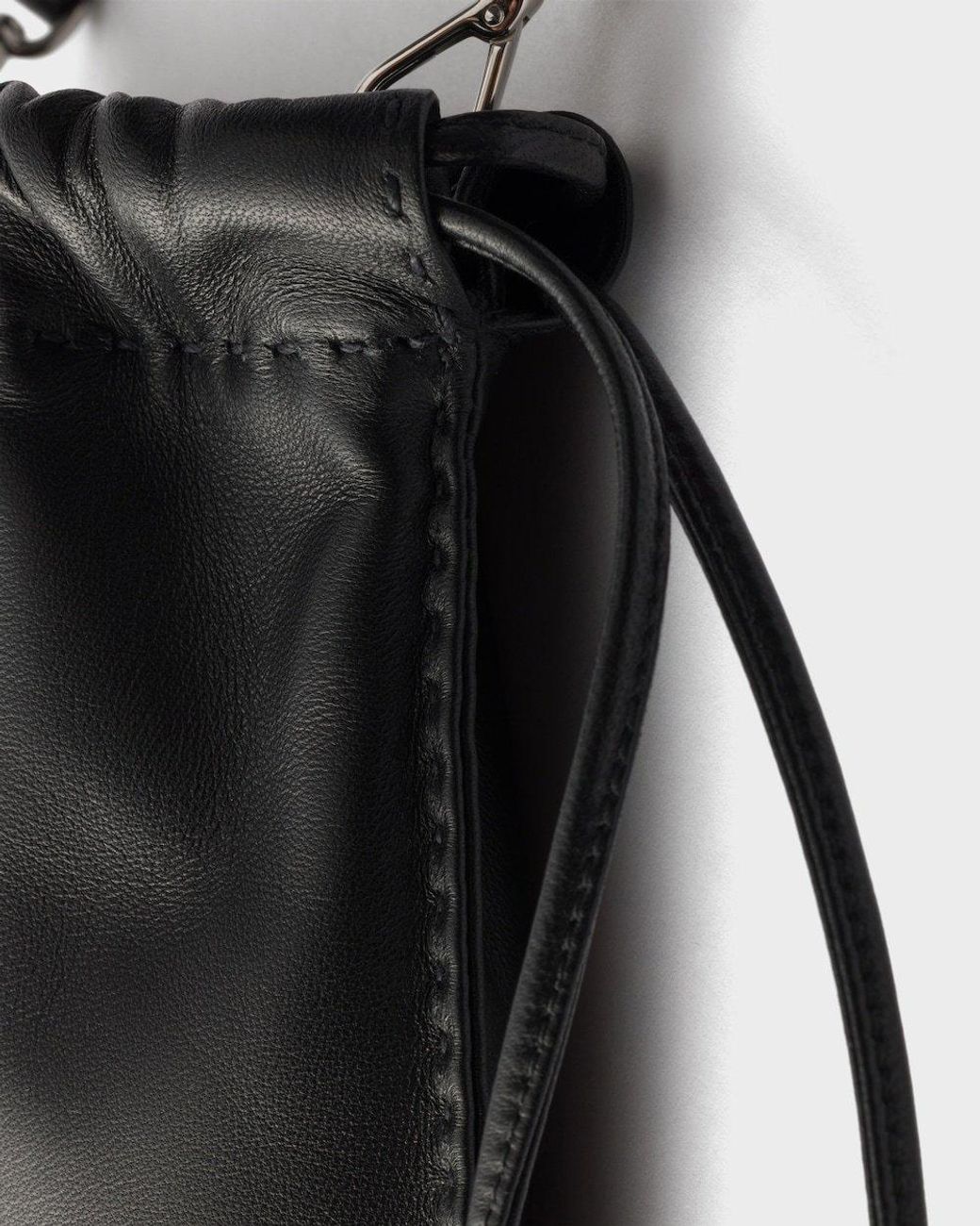 Prada Black Drawstring Phone Case