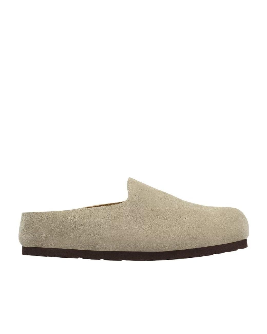 Birkenstock Gray Amsterdam Wrapped Clogs for men