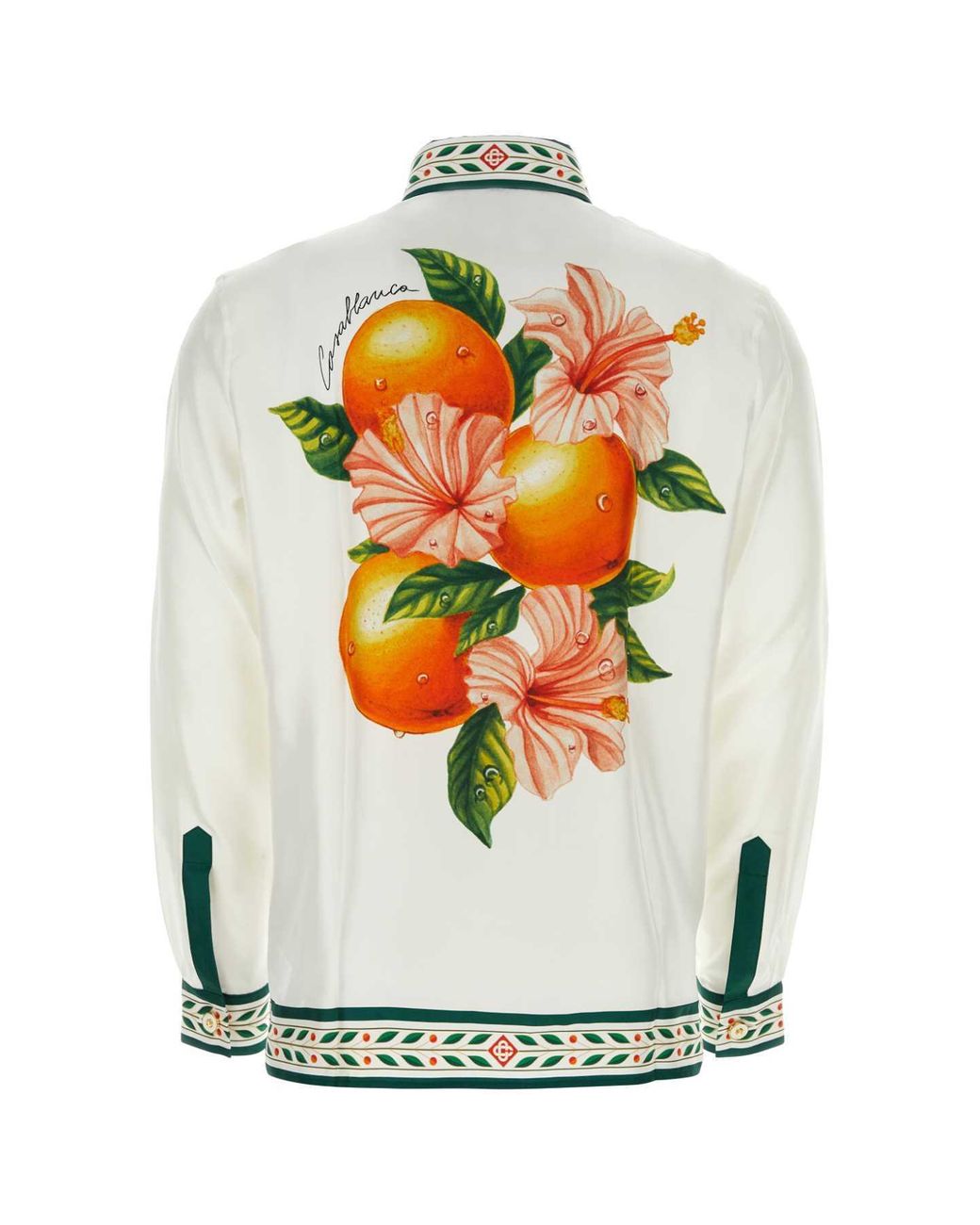 Casablanca Green Oranges En Fleur Shirt for men