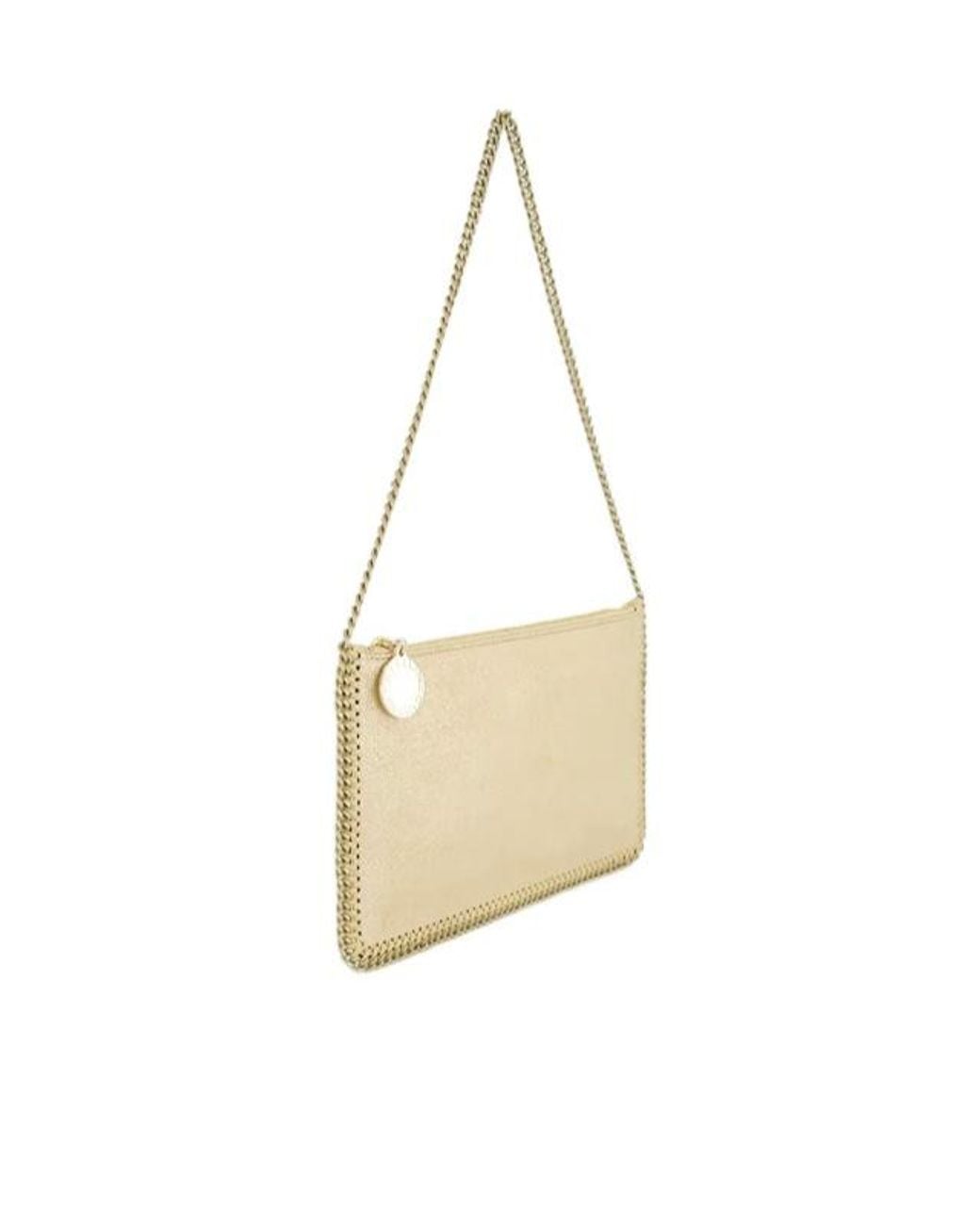 Stella McCartney Metallic Falabella Clutch Bag