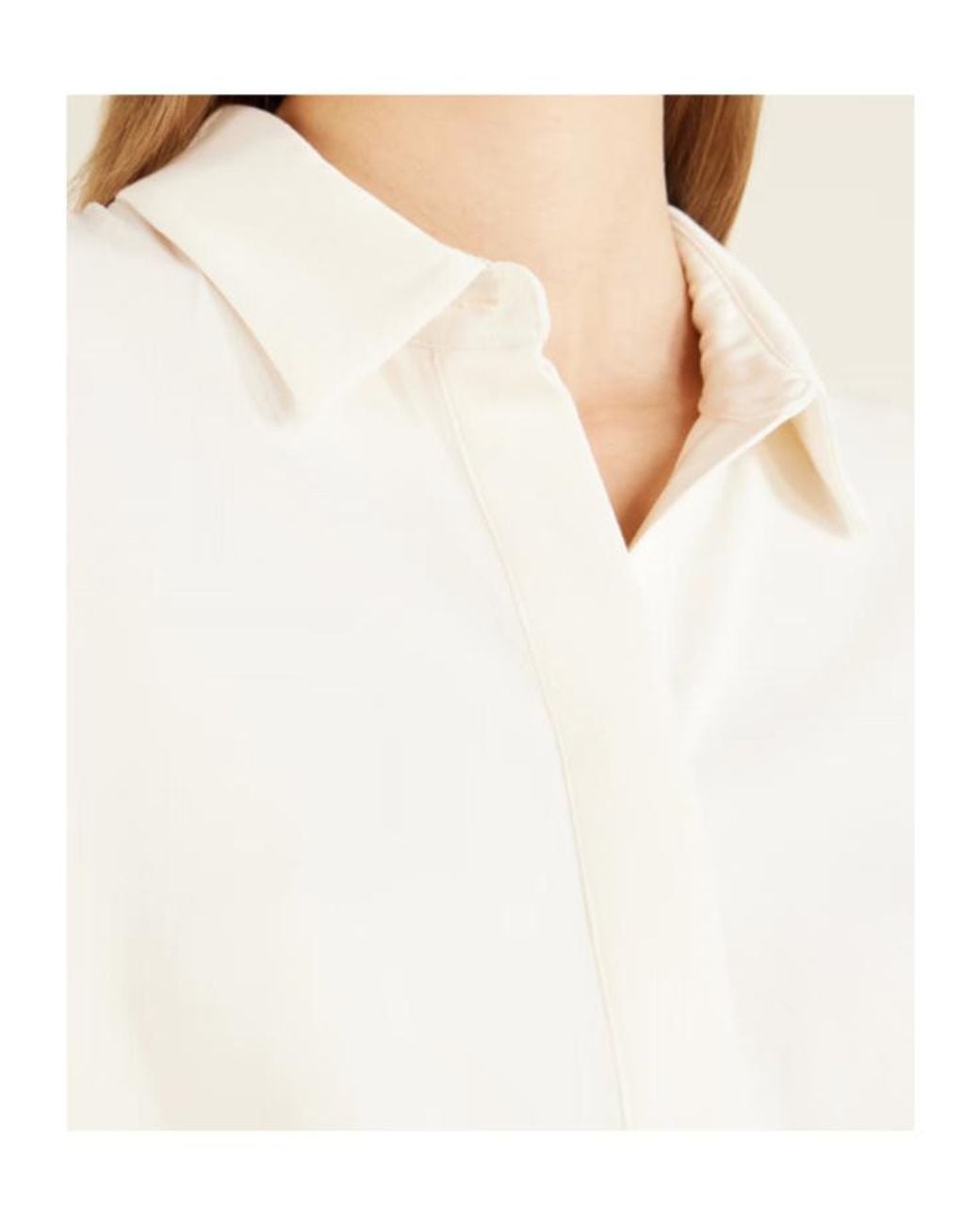 Frankie Shop White Short-Sleeved Polo Shirt