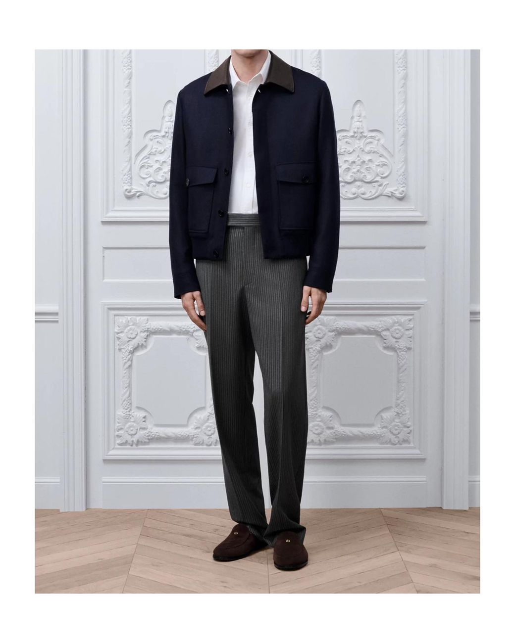 Dior Black Tailoring Pinstripe Pants for men