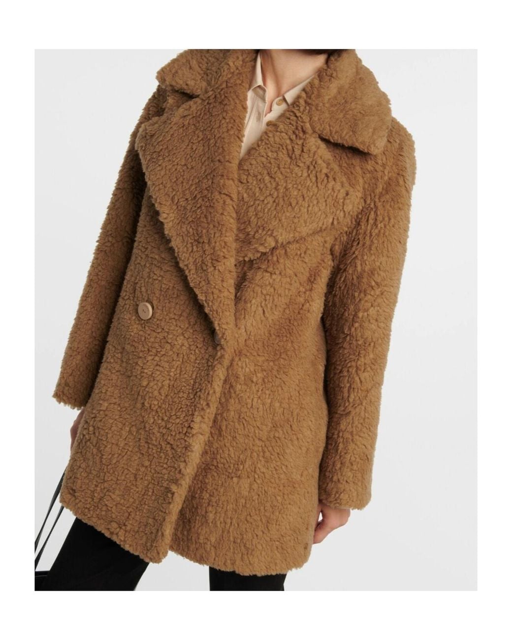 Joseph Brown Double-Breasted Cotton Jacket