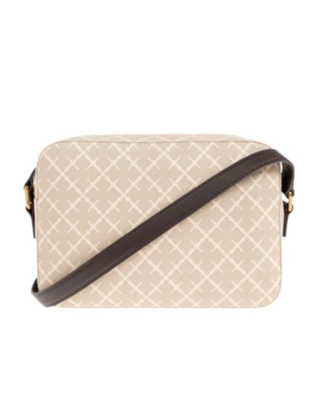 By Malene Birger Natural Lolla Monogram Shoulder Bag