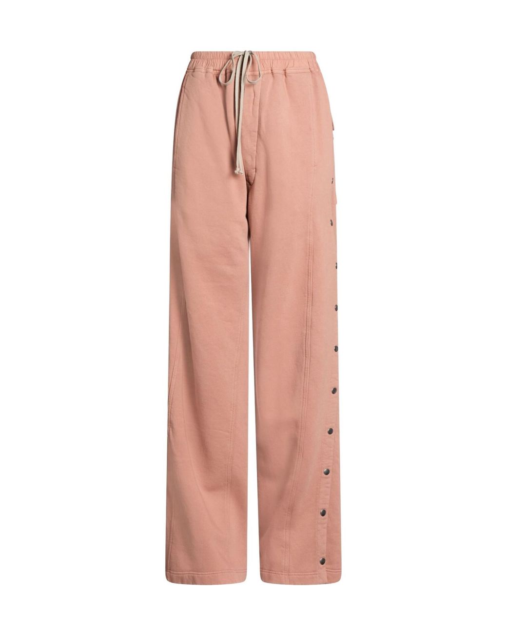 Rick Owens Pink Wide-Leg Trousers