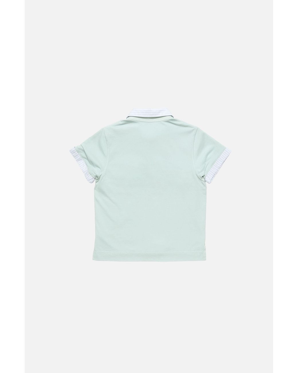Acne Blue Logo-Embroidered Polo Shirt