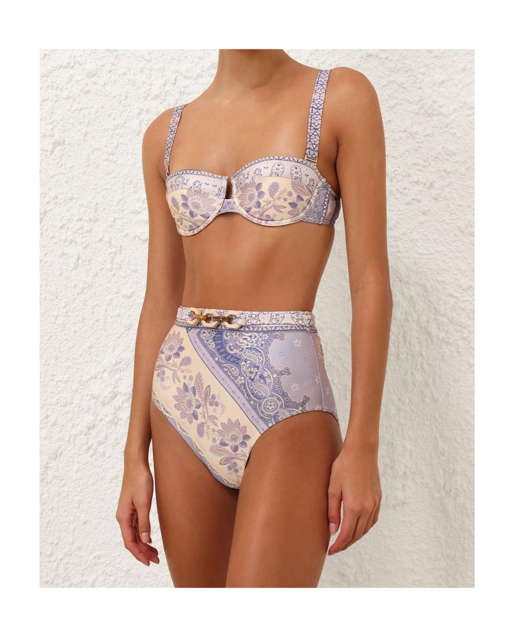 Zimmermann Multicolor Lucky Bikini Bottoms