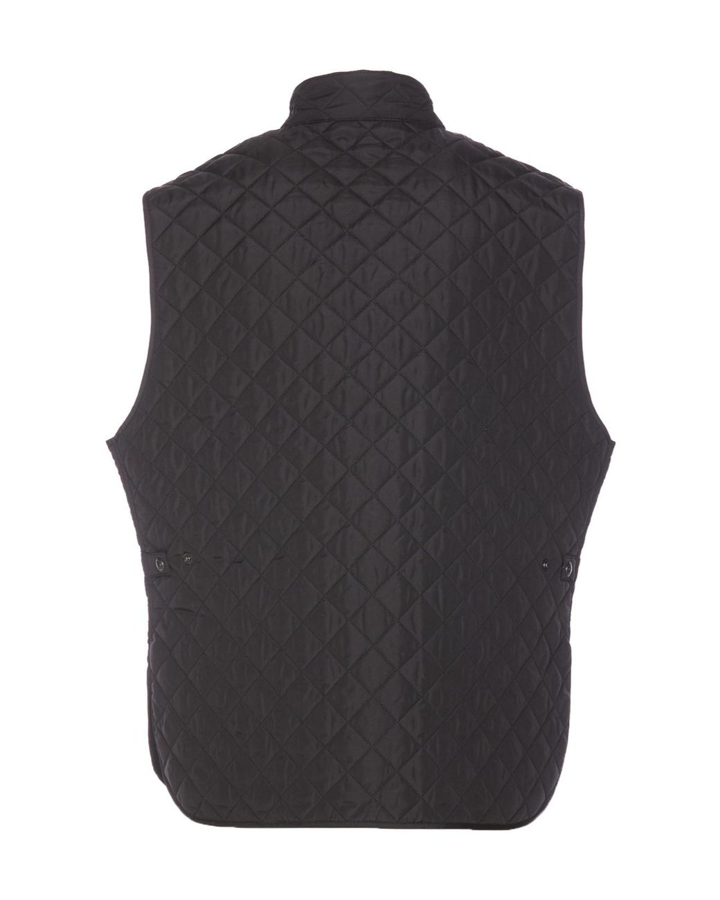 Belstaff Gray Quilted Gilet Jacket for men
