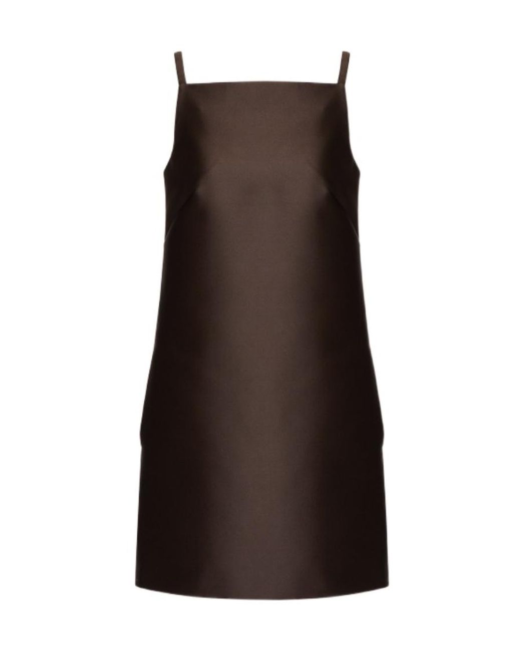 Valentino Brown Sleeveless Mini Dress