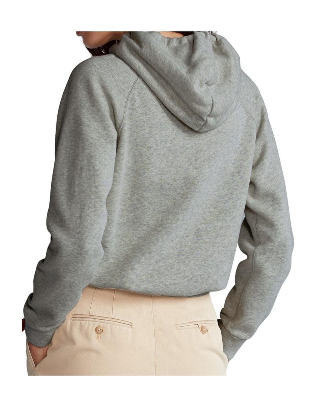 Polo Ralph Lauren Gray Pony Fleece Hoodie