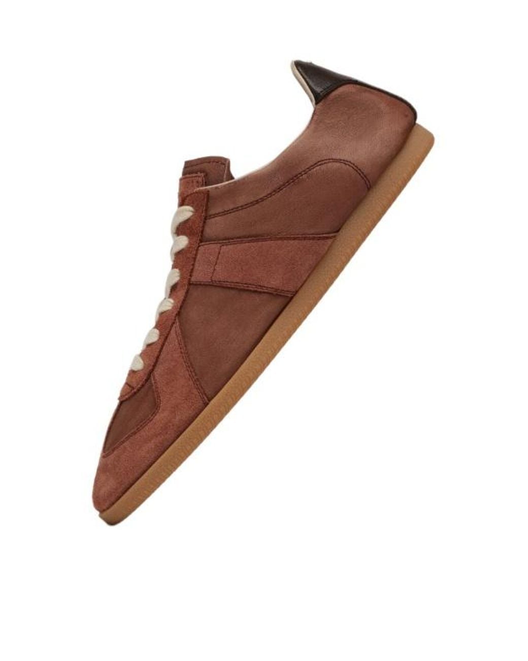 Maison Margiela Brown 'Replica' Sports Shoes