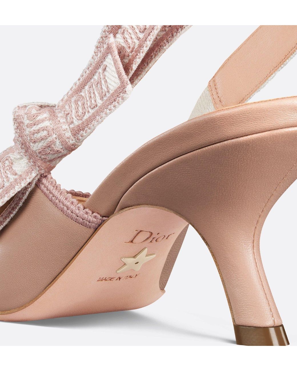 Dior Natural J'A Heeled Sandals