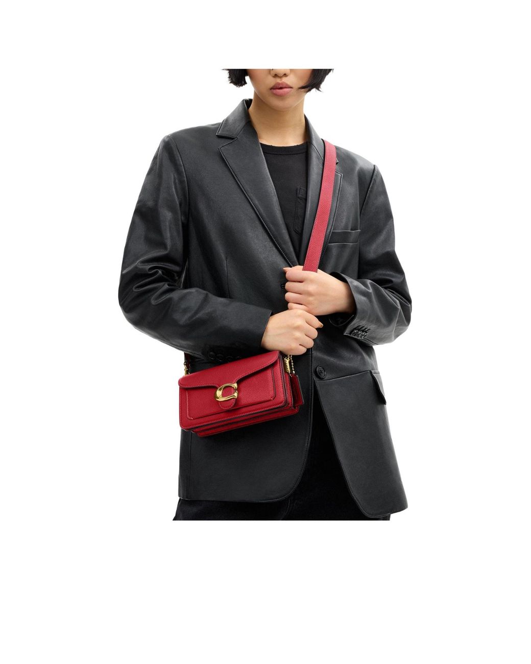 COACH Black Minimalstyle Shoulder Bag
