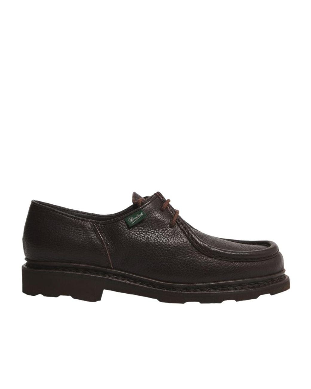 Paraboot Black Michael Derby Shoes