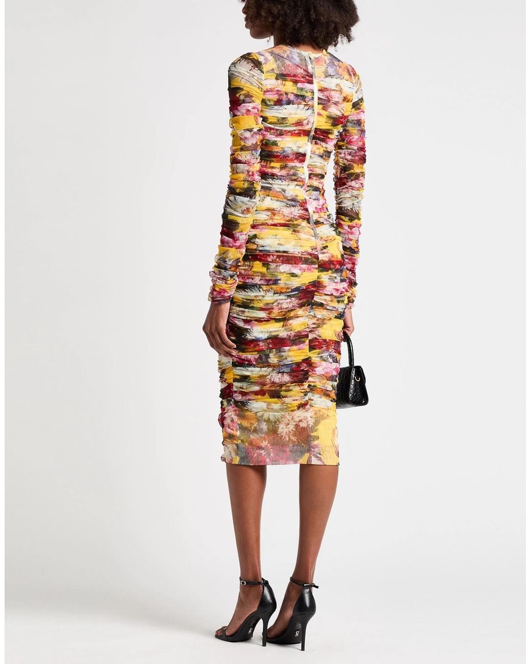 Dolce & Gabbana Metallic Midi Dresses