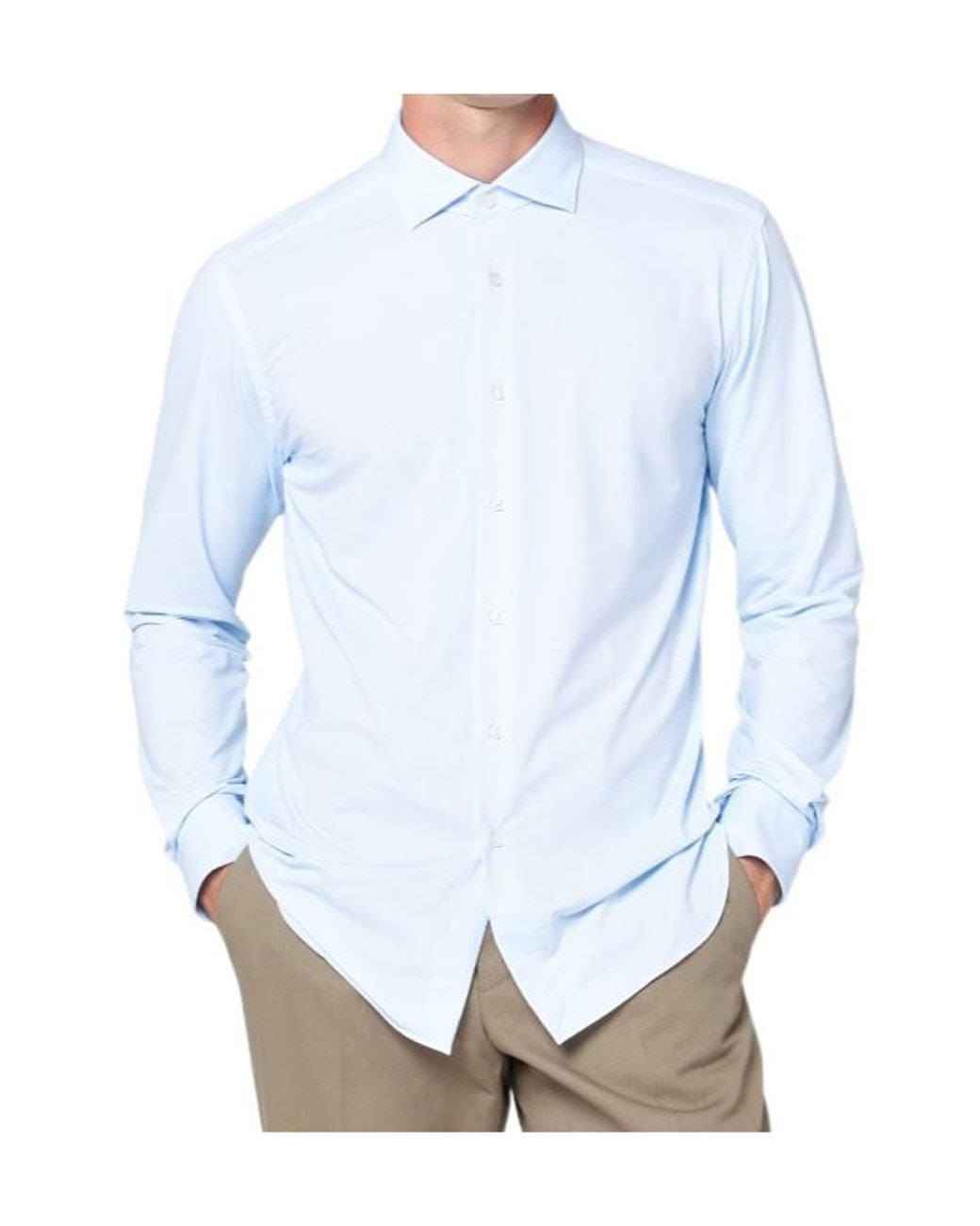 Xacus Blue Active Long-Sleeved Shirt for men