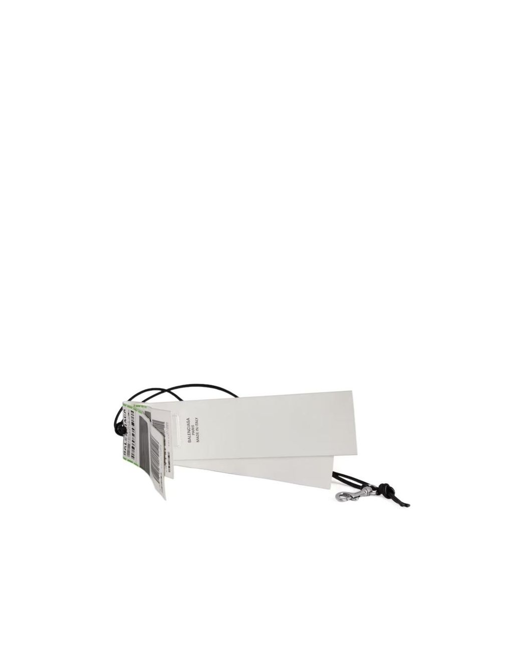 Balenciaga White Charm/Keychain Baggage Sticker for men