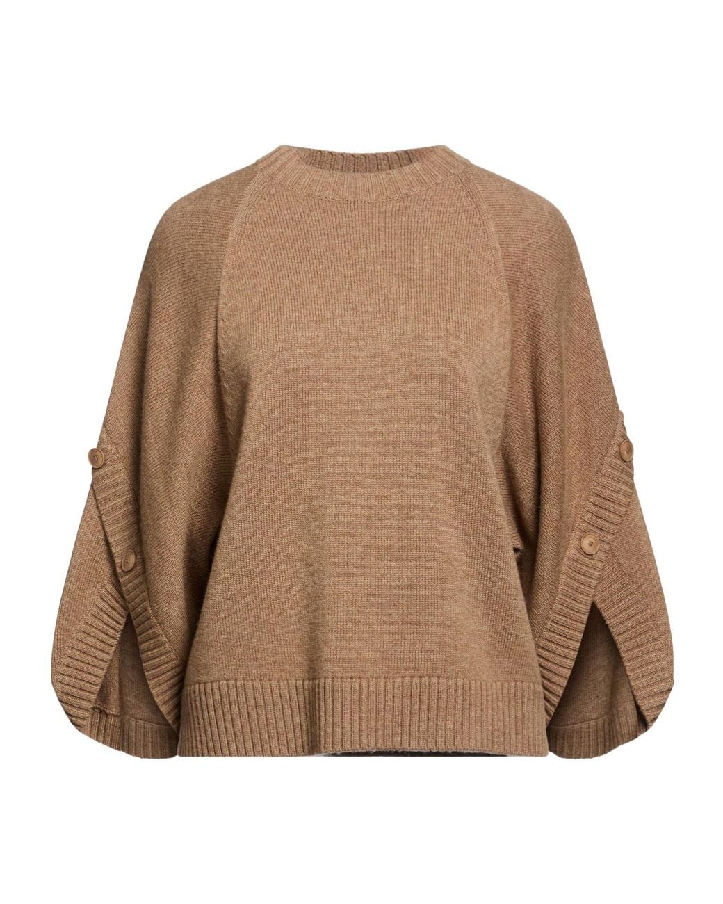 Max Mara Brown Lightweight Knit Top