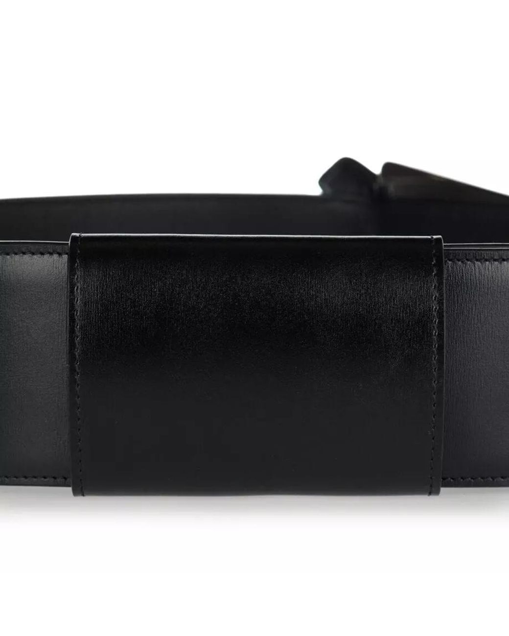 Alaïa Knot Leather Belt in Black | Lyst