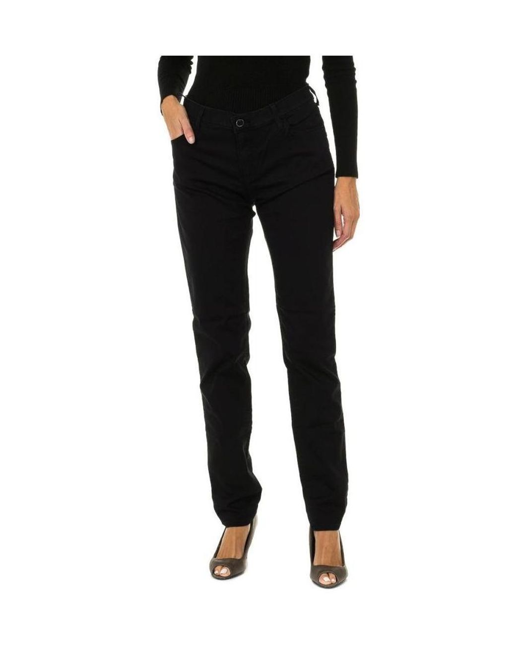 Armani Jeans Black Logo Jeans