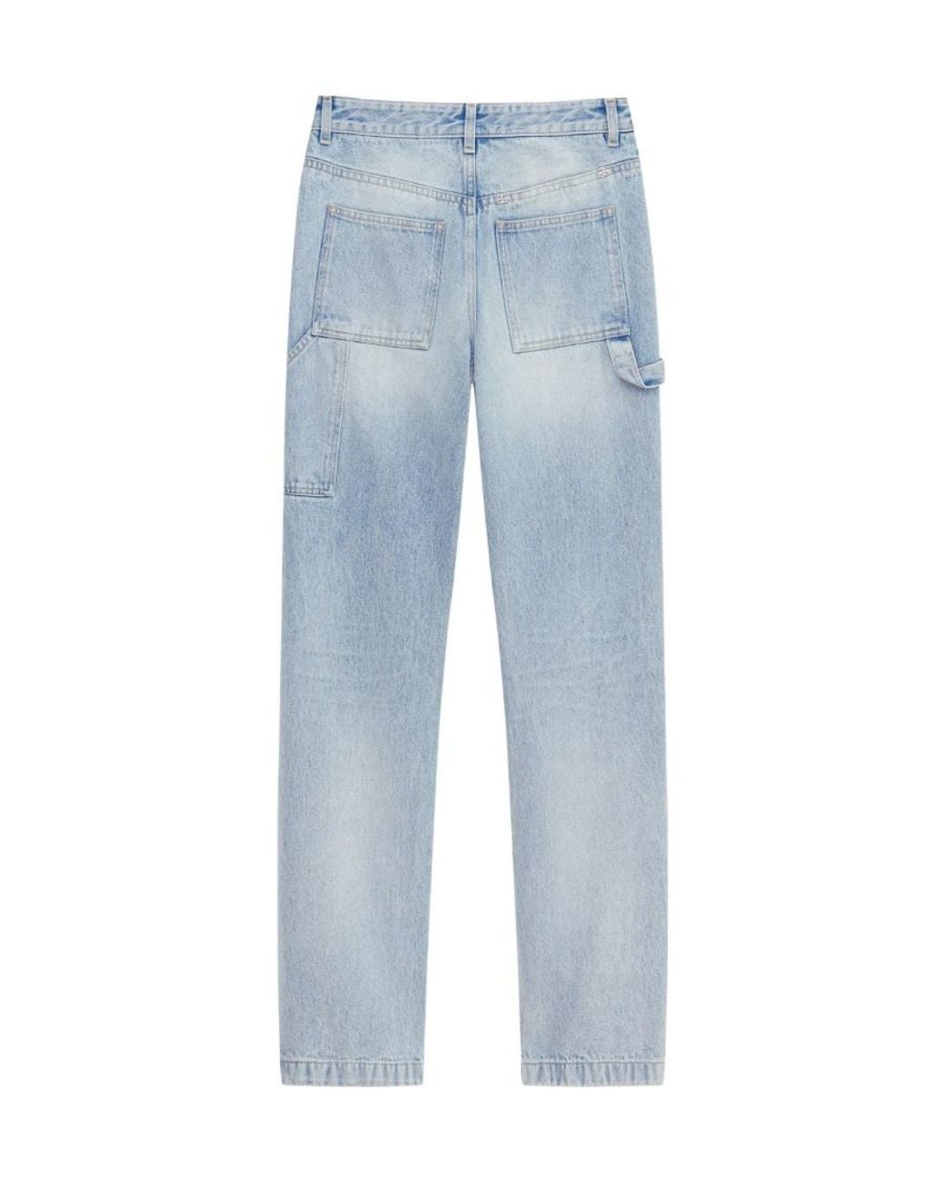 Givenchy Blue Oversized Boyfriend Jeans
